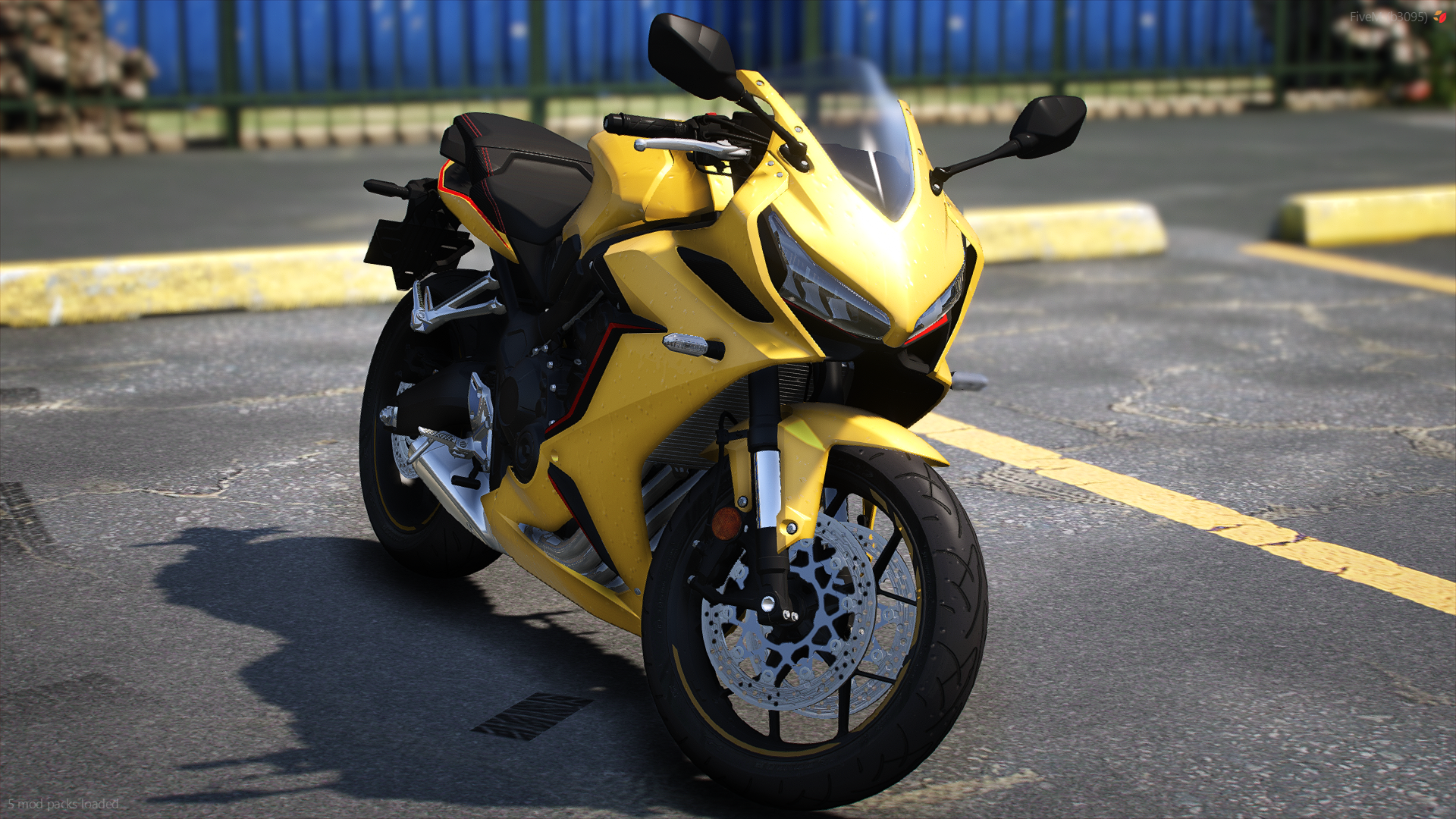 Yamaha YZF-R1 (Sarı)